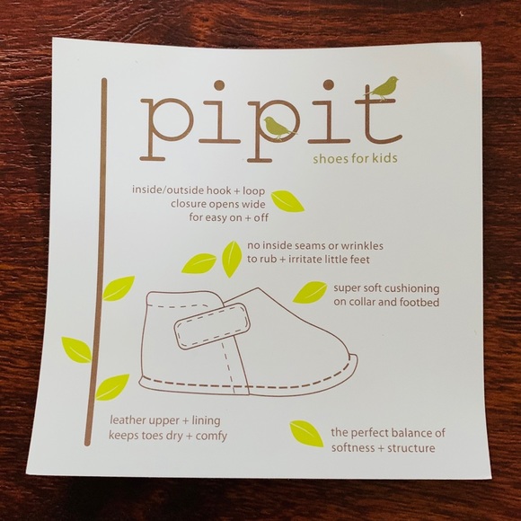 PIPIT $55 Suede Leather Designer Shoes Infant Crib Walking Balance Toddler - Picture 14 of 15